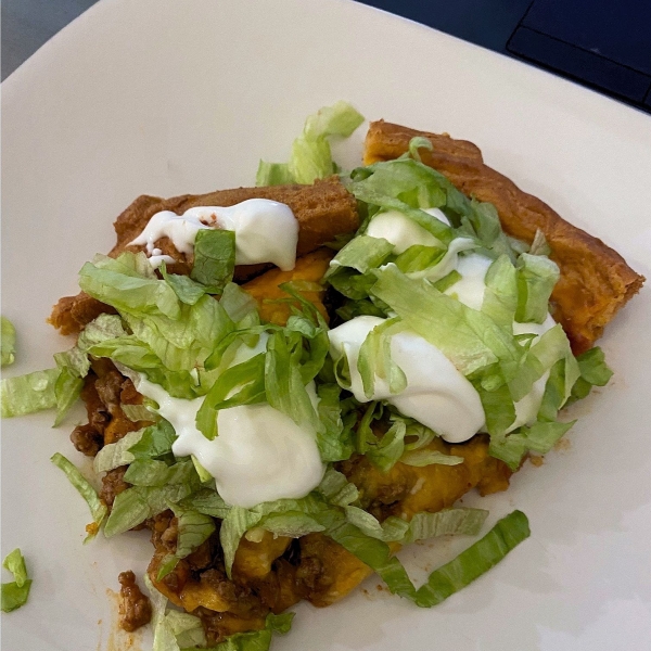 Easy Crescent Taco Bake
