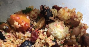 Couscous with Roasted Butternut Squash and Beets