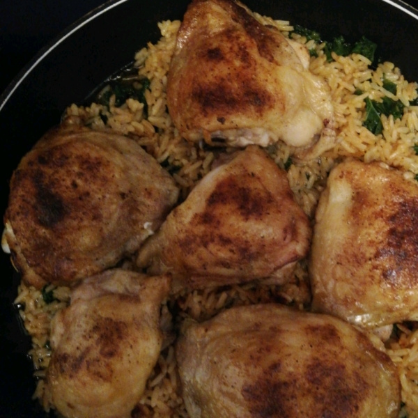 Spanish-Style Chicken and Rice
