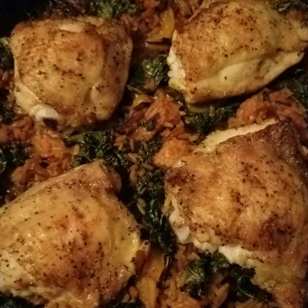 Spanish-Style Chicken and Rice