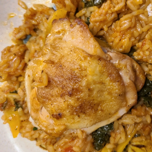 Spanish-Style Chicken and Rice