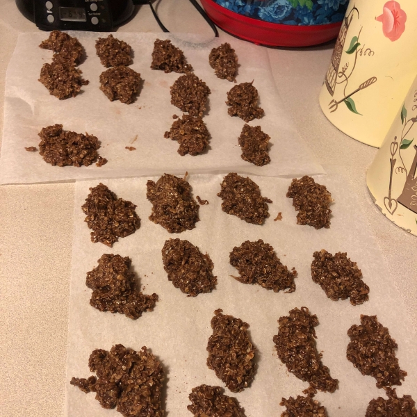 No Bake Chocolate Cookies II