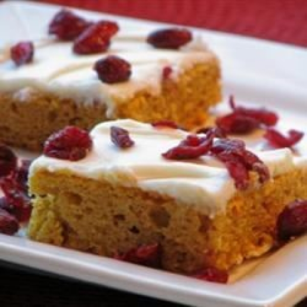 Colonial Pumpkin Bars