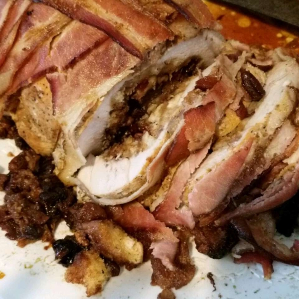 Cranberry Stuffed Turkey Breasts