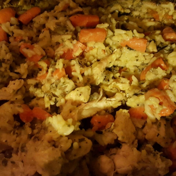 Chicken and Wild Rice Slow Cooker Dinner