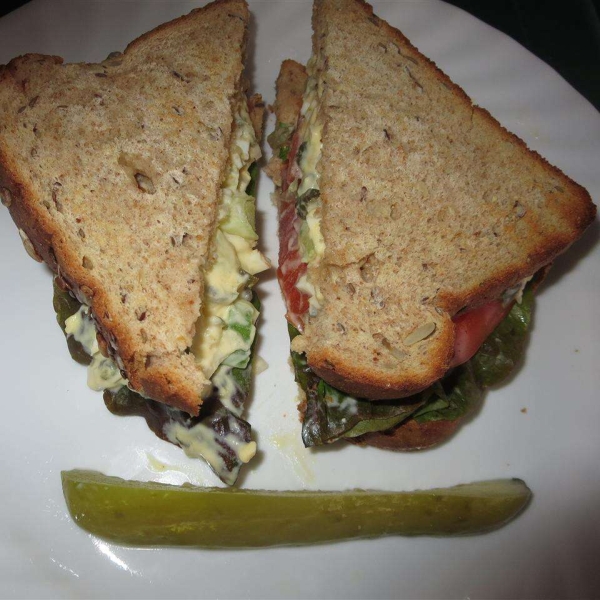 Pickled Egg Salad Sandwich