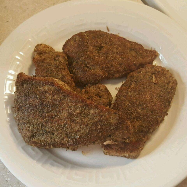 Herbed Pork Chops with Homemade Rub
