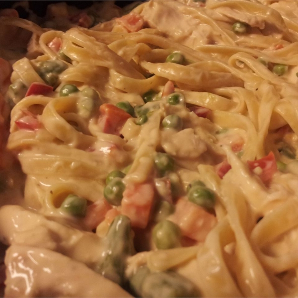 Chicken 'N Pasta Primavera