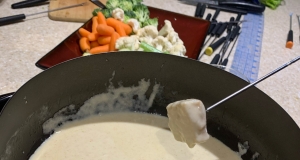 Quick Fontina Cheese Fondue