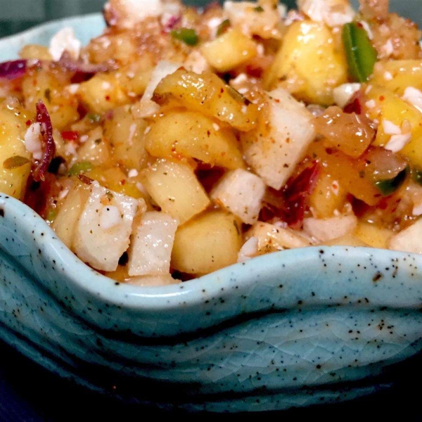 Hawaiian Ham and Pineapple Salsa