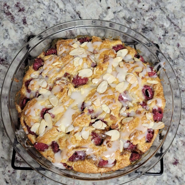 Raspberry Almond Coffee Cake
