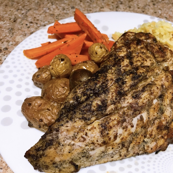 Grilled Za'atar Chicken