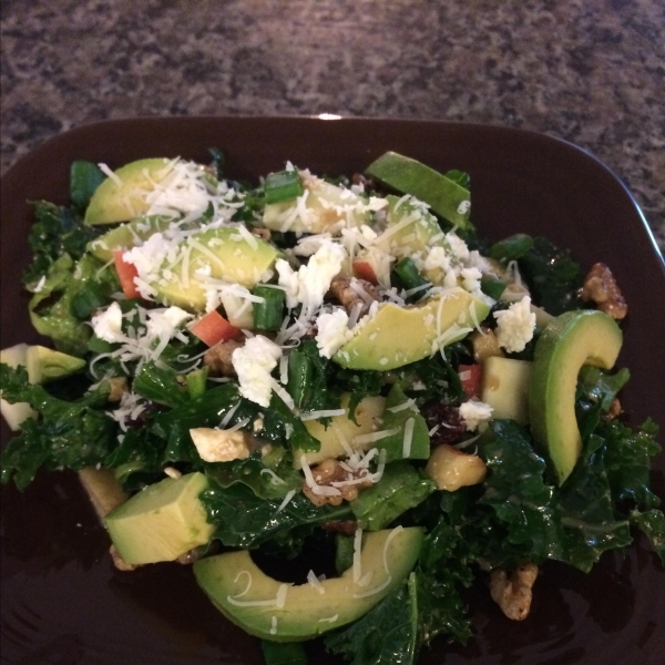 Blue Cheese, Walnut, and Chicory Salad