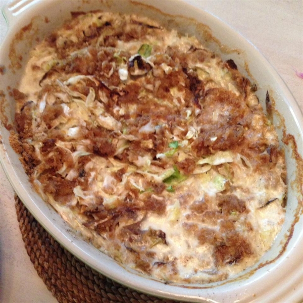 Creamed Cooked Cabbage