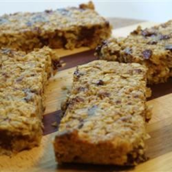 Chewy Chocolate Chip Granola Bars
