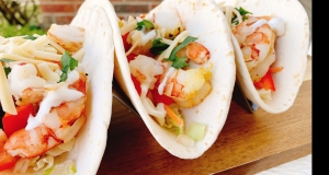 Twisted Air Fryer Shrimp Tacos