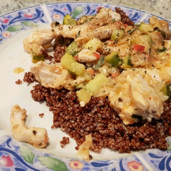 Chicken with Quinoa and Veggies