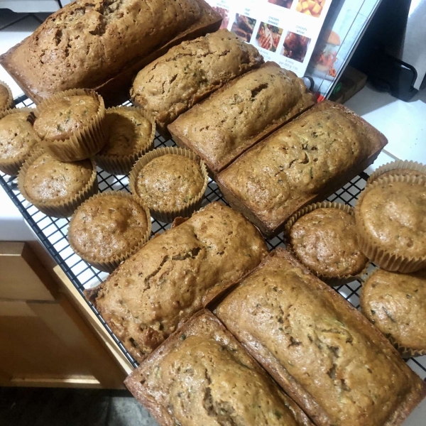 Mom's Spiced Zucchini Bread