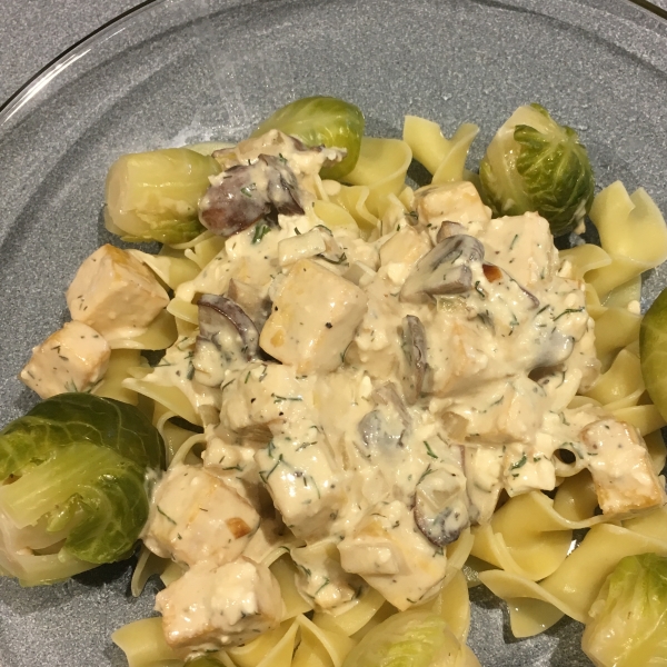 Tofu Stroganoff
