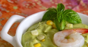 Cool Avocado-Corn Soup Recipe