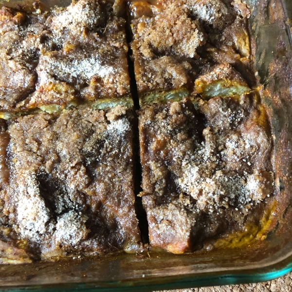 Pumpkin French Toast Bake