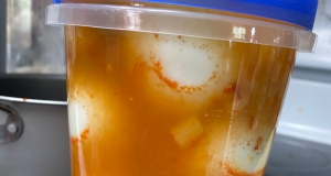 Sriracha Pickled Eggs