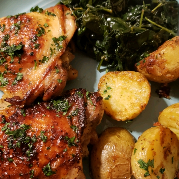 Easy Garlic Kale