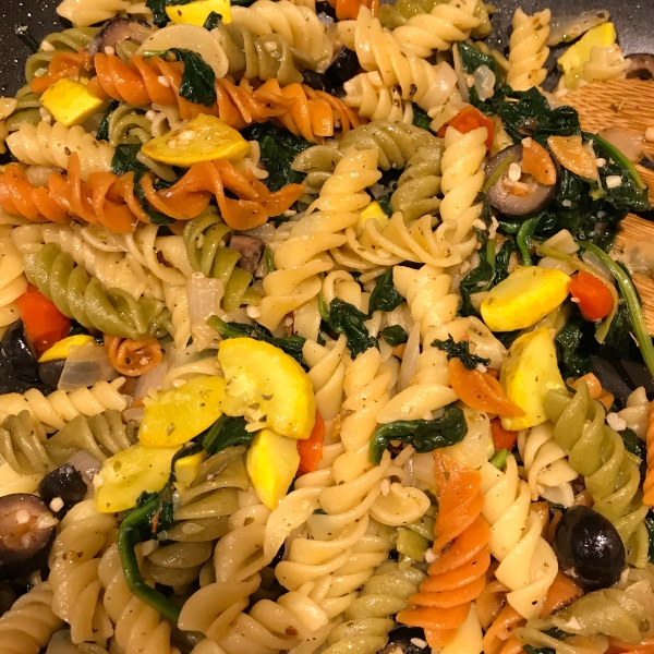 One Dish Vegetarian Dinner