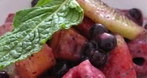 Fresh Fruit with Poppy Seed Dressing