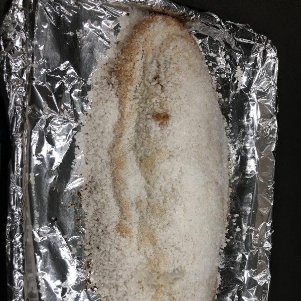 Salt-Baked Red Snapper