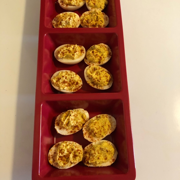 Big Game Deviled Eggs