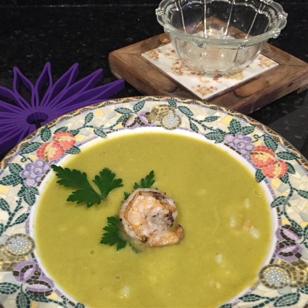 Avocado Shrimp Bisque
