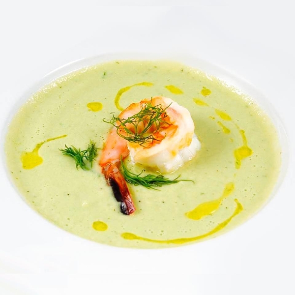 Avocado Shrimp Bisque