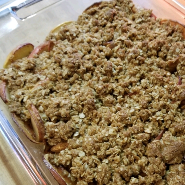 Healthier Apple Crisp II