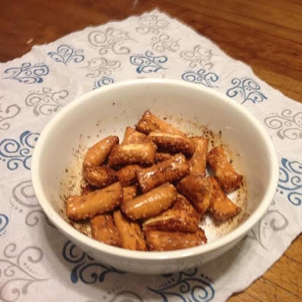 Spicy Cajun Pretzels