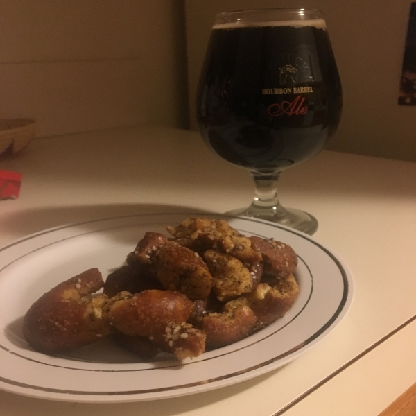 Spicy Cajun Pretzels
