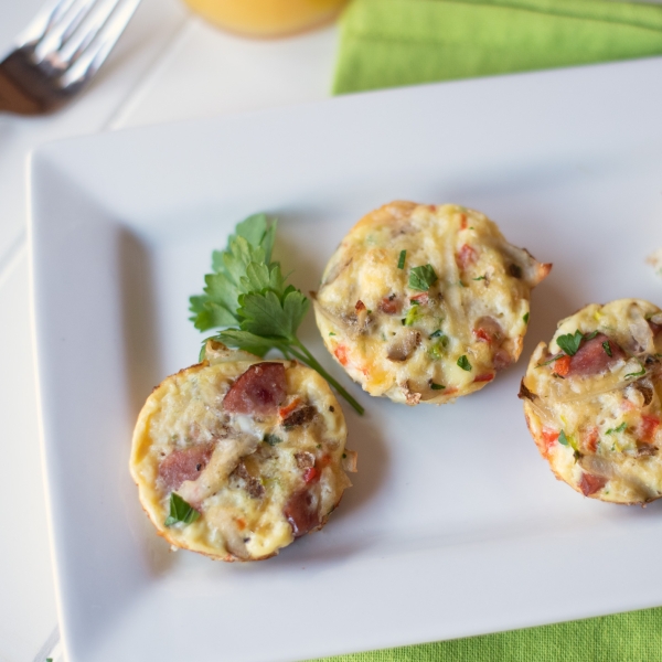Mini Frittatas with Hillshire Farm® Smoked Sausage and Potato