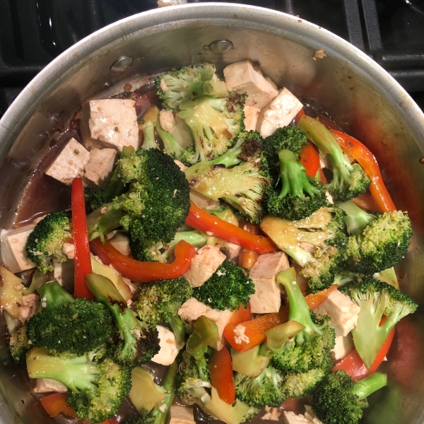 Broccoli and Tofu Stir Fry