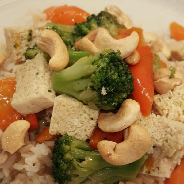 Broccoli and Tofu Stir Fry