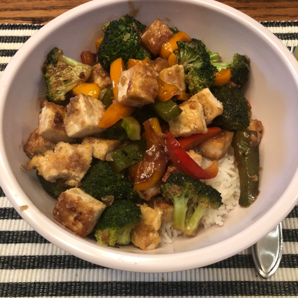 Broccoli and Tofu Stir Fry