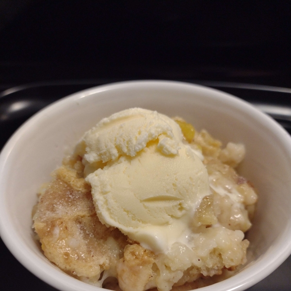 Crisp Peach Cobbler