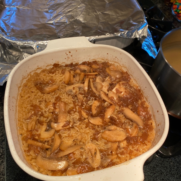 Easy Mushroom Rice