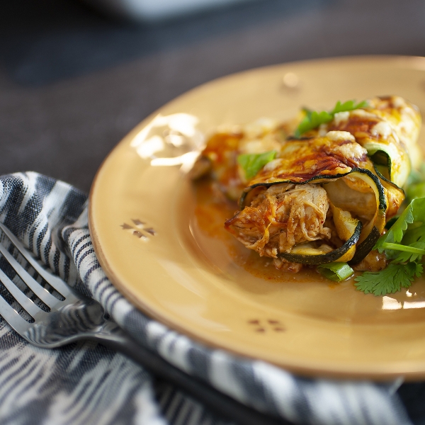 Low-Carb Zucchini Enchiladas