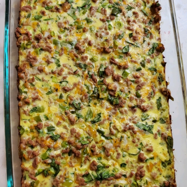 Breakfast for Dinner Casserole