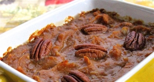 Sweet Potato Eggnog Casserole