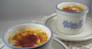 Annie's White Chocolate-Kahlua® Creme Brulee
