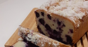 Blueberry Bread with Sour Cream