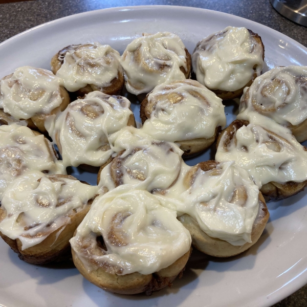Yeast-Free Cinnamon Rolls