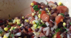 Black Bean and White Corn Salad