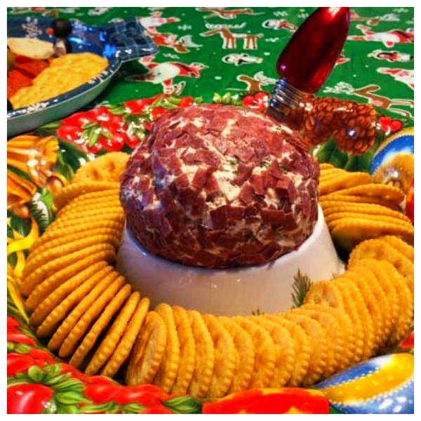 Dried Beef Cheese Ball